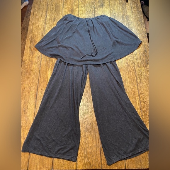 Gap Black Jumpsuit Strapless Size Unknown B7 - Picture 1 of 4